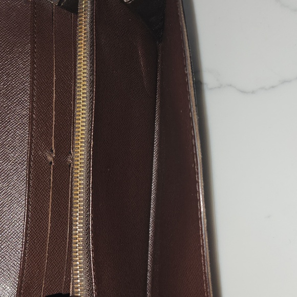 Louis Vuitton Damier Sarah long wallet EUC - Picture 10 of 12